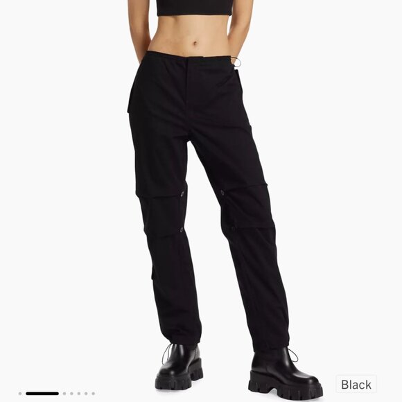 Guizio Utility Cargo Pants black size S excellent condition - Picture 14 of 16